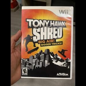 Tony Hawk Shred (Nintendo Wii) Complete w/ Manual CIB, Tested And Working